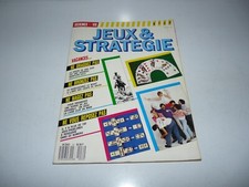 magazine science & vie jeux & stratégie N°52 / avec son jeu en encart / 1988