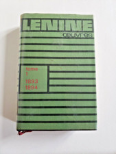 Lénine Oeuvres. Editions sociales 1958. Tome 1 . 1893 - 1894.