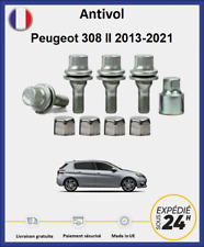 Ecrous antivol de roues Peugeot 308 II 2019-2021
