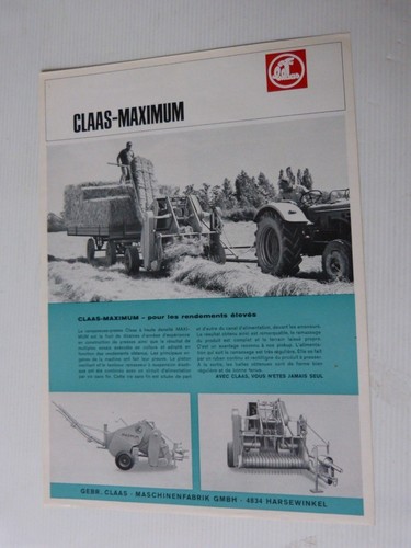 Prospectus catalogue agricole - prospectus,