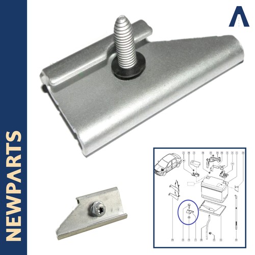 Attache fixation batterie - attache,