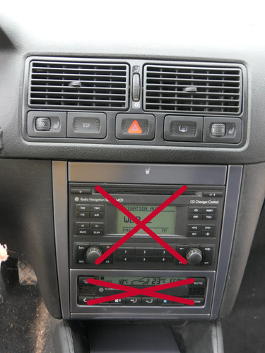 Golf bora console centrale - bora,