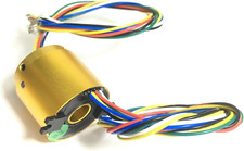 through Bore Electrical Slip Ring Rotary Electrical Contact 6/12/18/24 Wire Rota