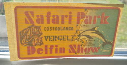 Autocollant safaripark delfin - safaripark,
