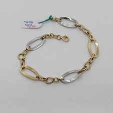 Bracelet Femme En Maille En Or