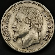 1 FRANC 1870 BB STRASBOURG