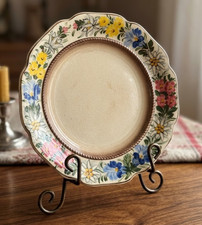Assiette ancienne décor