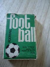 ancien jeu de cartes football " catel et farcy " made in france