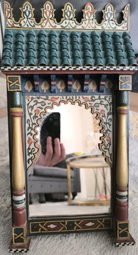 Vintage marocain miroir - vintage,