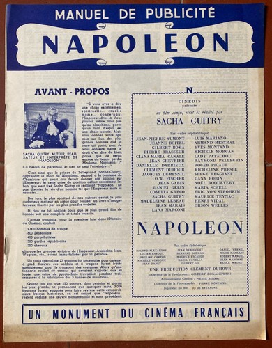 Manuel publicité napoleon - manuel,