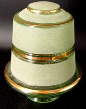 LUSTRE TULIPE OBUS EN VERRE