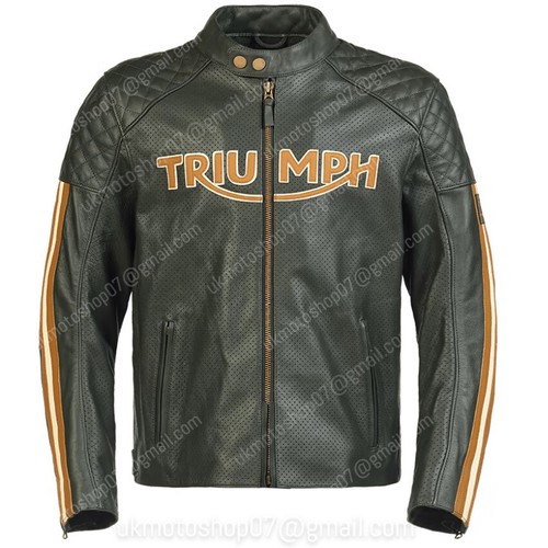 Veste cuir moto - en,