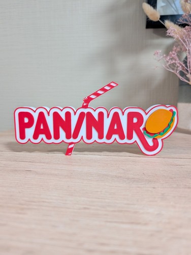 Logo paninari fan art - logo, 21x9cm