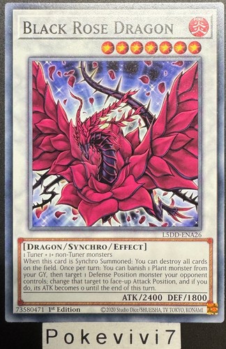 Carte black rose - carte, yu-gi-oh!