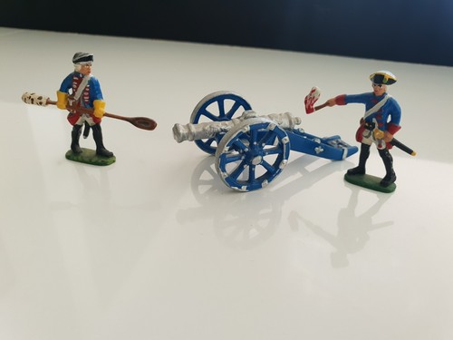 Soldats plomb canon armée - en,