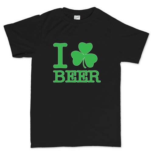 Love irish beer - love, shamrock