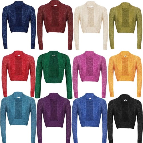 Boléro lurex manches - boléro,