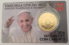 VATICAN 2014 CITY COINCARD