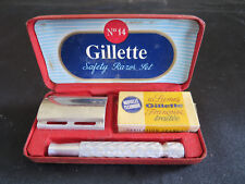 Rasoir ! safety Razor set ! Ancien ! Gillette ! 