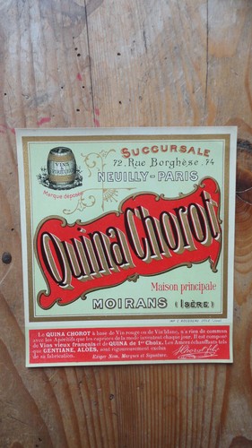 Ancienne etiquette old label - ancienne,