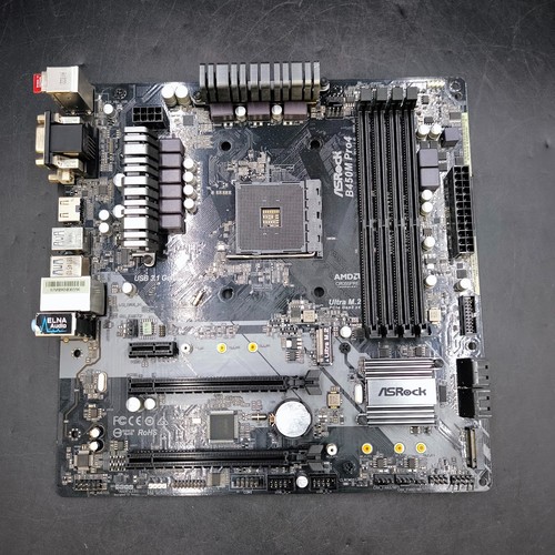 Carte mère asrock b450m pro4 - mère,