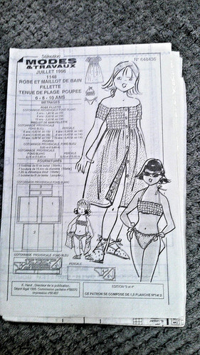 Patron poupée modes et - ,