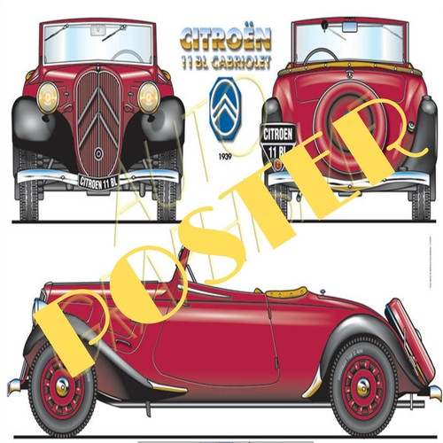 Citroen traction cabriolet - traction,
