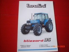 PROSPECTUS    PUBLICITAIRE  TRACTEUR   LANDINI   BLIZZARD 95    1/1995