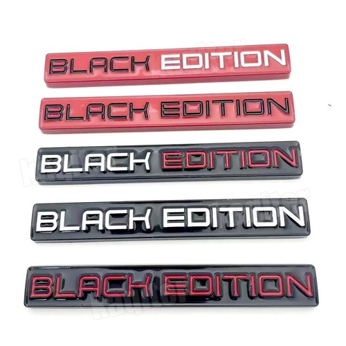 2pcs black edition logo - 2pcs, emblem