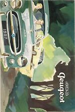 CATALOGUE  PEUGEOT 403 1957