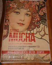 AFFICHE MUCHA Abri Bus 118 X