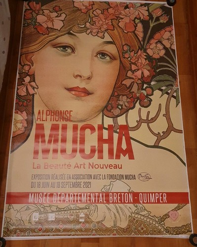 Affiche mucha abri bus 118 - mucha,