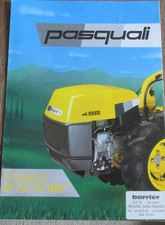Catalogue, Brochure, Prospectus  Tracteurs PASQUALI   - Motoculteurs 498,495,499