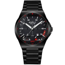 Montre Sport Vintage Noire en