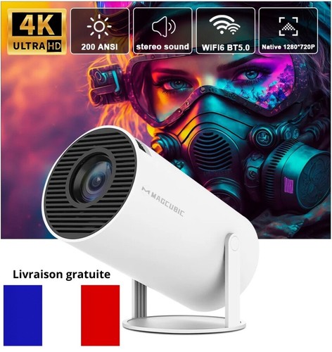 Video projecteur magcubic - 4k,