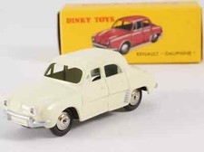 RENAULT DAUPHINE couleur blanche - Dinky Toys Atlas -  Réf 24E  Neuf
