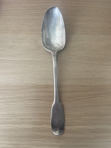 Cuillère argent massif