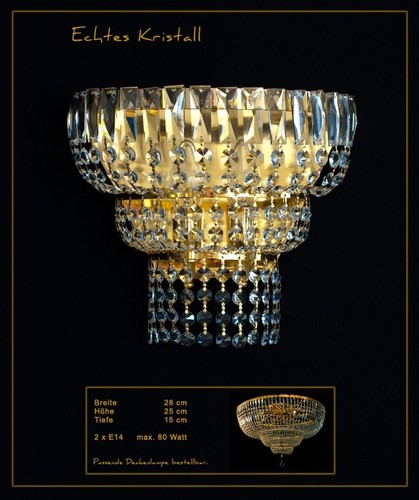 Demi rond cristal applique - demi-rond,