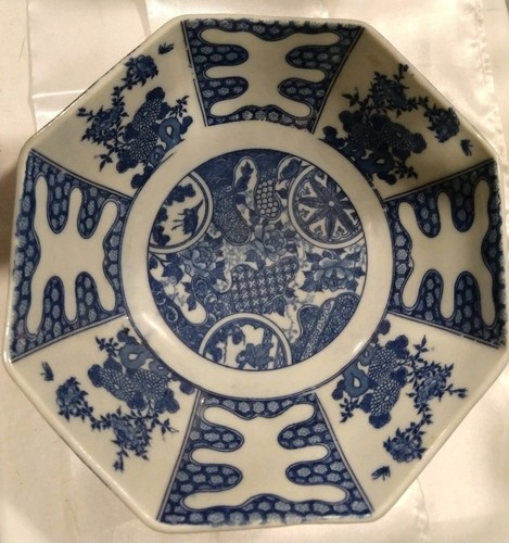 Antique chinese blue and - antique, white