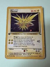Carte Pokémon ÉLECTOR 15/62 EDITION 1 ED1 Fossile VF FR