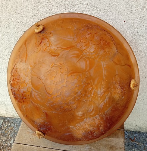 Ancienne suspension lustre art - ancienne,