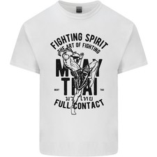 Muay Thaï Full Contact Arts Martiaux Mma Hommes Clair Coton