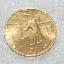 MEDAILLE EN BRONZE DORE CONFEDERATION NATIONALE DE LA BOULANGERIE