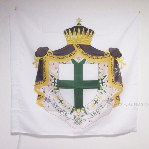 Drapeau ordre saint lazare - drapeau, saint-lazare
