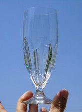 Villeroy et Boch - Flûtes à champagne en cristal taillé - Signée