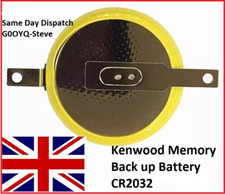 Kenwood TM631 TM701 TM721 TM731 TM732 TR2600 Mémoire Arrière Up Batterie CR2032