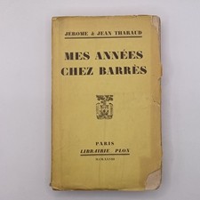 Mes années chez Barrès
