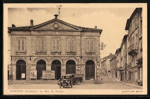 Cpa nontron dordogne - nontron, /dordogne,