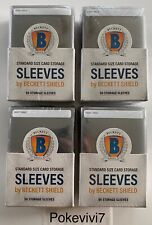 x4 Paquets de 50 CARDS SAVER by BECKETT SHIELD GRADATION PSA Semi-Rigid NEUF