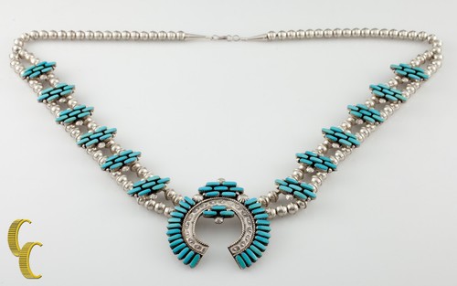 Collier turquoise argent - turquoise,